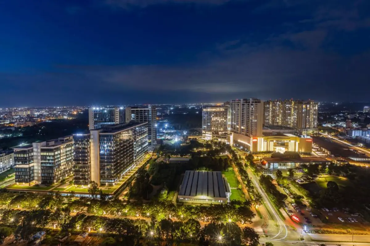 bhartiya city night view